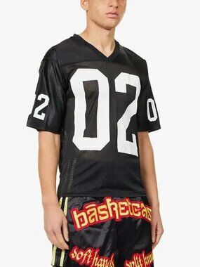 BASKETCASE Gallery Football 02 Perforated Jersey Shirt Large